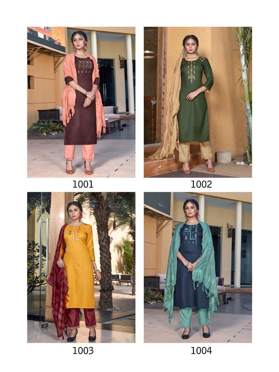 Vitara Ultron Fancy Designer Festive Wear Kurti With Pant And Dupatta Readymade Collection
